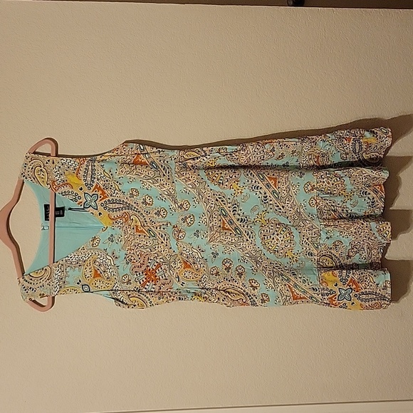 Nicole 🦊 Miller Floral & Paisley NWT Fully Lined Dress size 12 - Picture 1 of 5